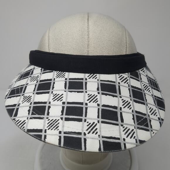 Fila Golf Sun Visor Cap Multicolor One Size Lightweight Embroidered Check - Picture 2 of 9